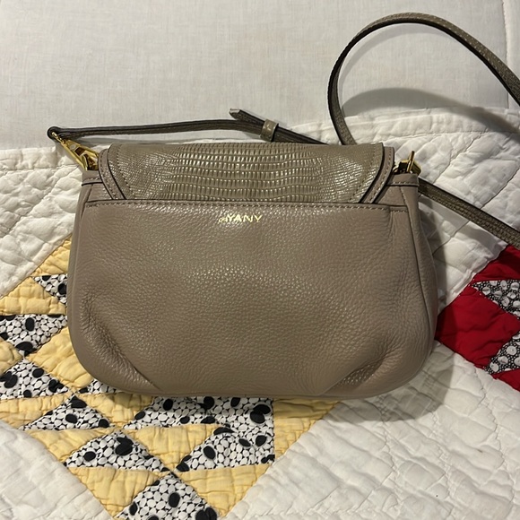 Oryany Taupe Leather Bag - Picture 4 of 10